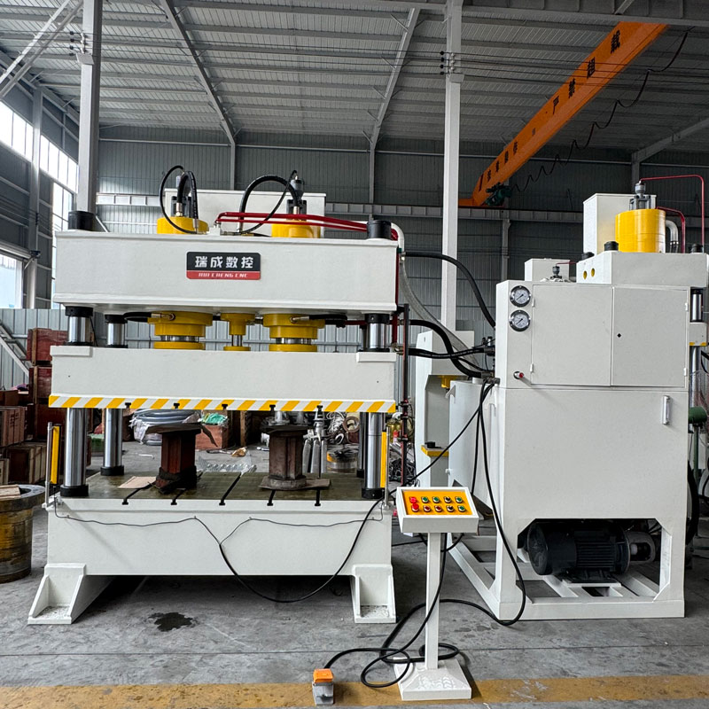 315T雙缸液壓機(jī)壓金屬瓦片工藝