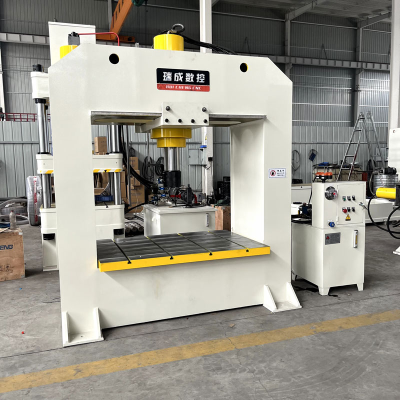 100噸龍門遠程遙控移動油缸液壓機