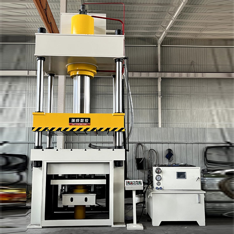 400T四柱拉伸液壓墊液壓機