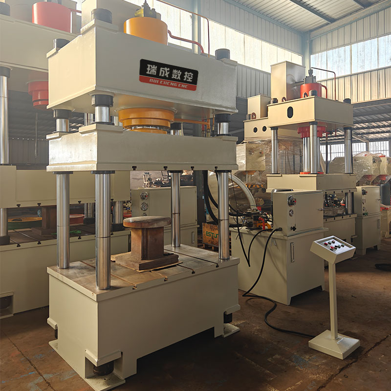 250噸四柱液壓機生產中遇到的問題和解決辦法